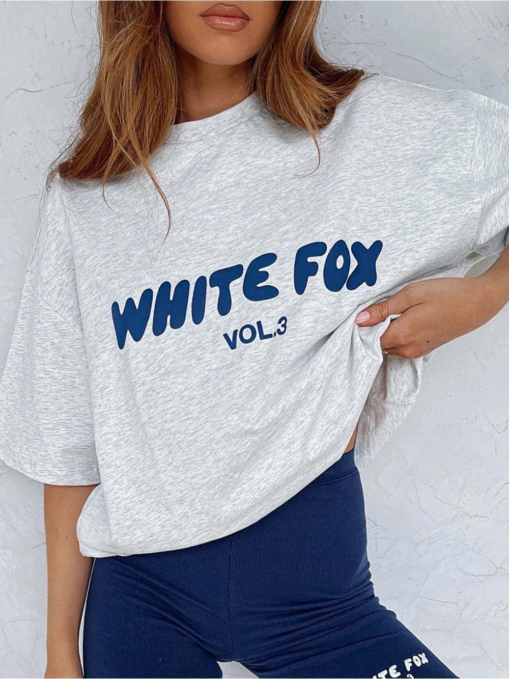 White Fox Offstage VOL.3 Tee- Mineral Grey